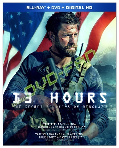 13 Hours The Secret Soldiers of Benghazi [Blu-ray]