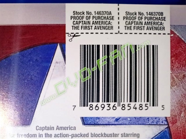 Captain America The First Avenger Blueray