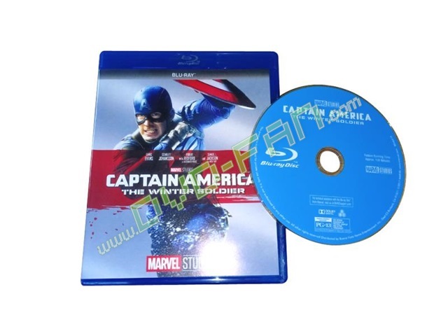 Captain America The Winter Soldier Blueray