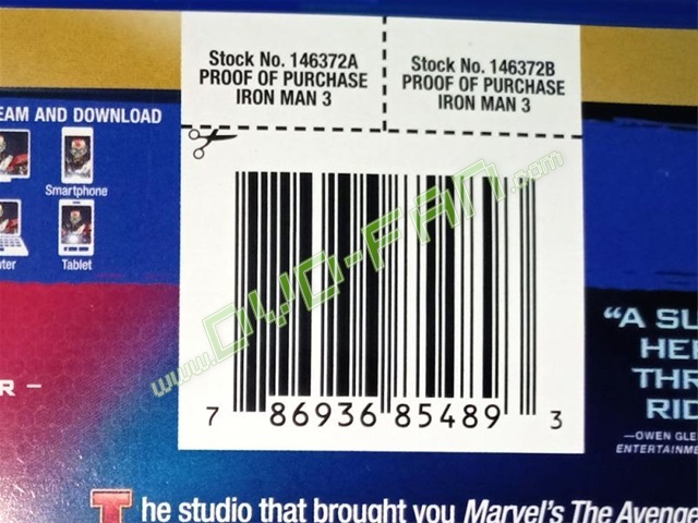 Iron Man 3 Blu-ray