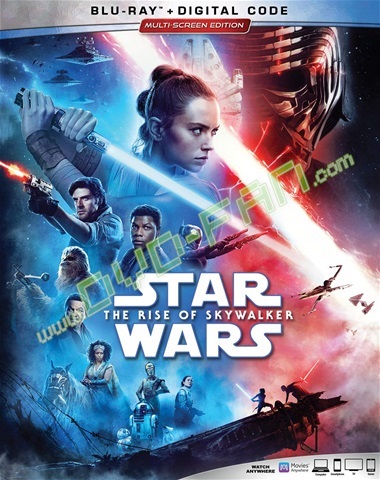Star Wars The Rise of Skywalker Blueray