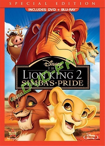 The Lion King II Simba's Pride [Blu Ray]