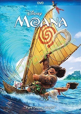 Moana (DVD 2016) NEW*Comedy, Family, Animation