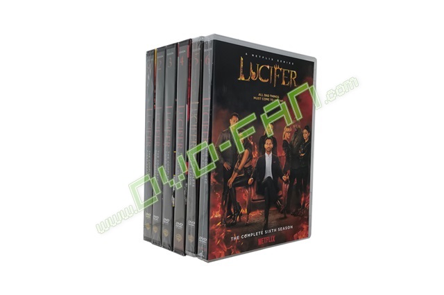 Lucifer The Complete Seasons 1-6 (DVD)