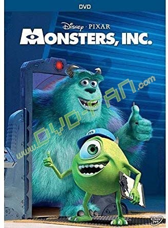  Monsters, Inc. dvds