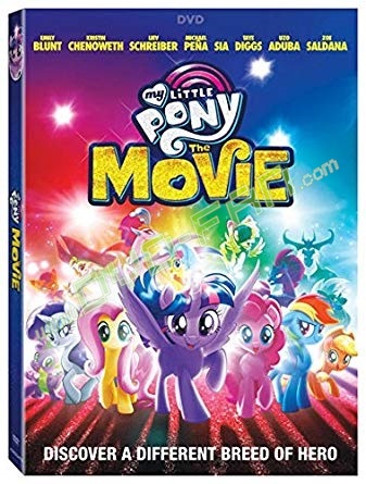 My Little Pony The Movie dvds