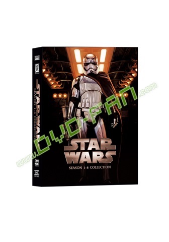 Star Wars: The Complete Saga Episodes 1 - 8 dvds