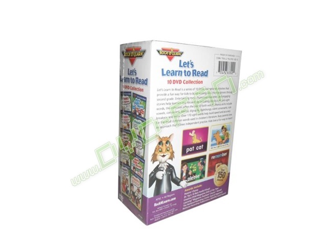 Let's Learn to Read 10 DVD Collection