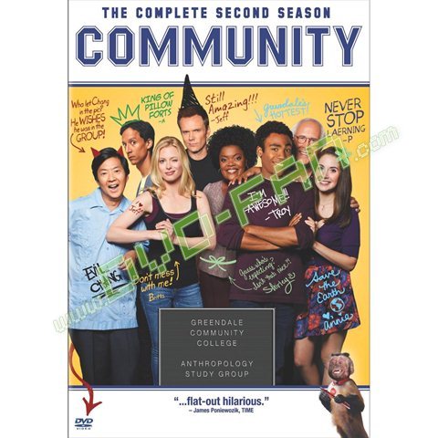 Community the complete second season dvd wholesale