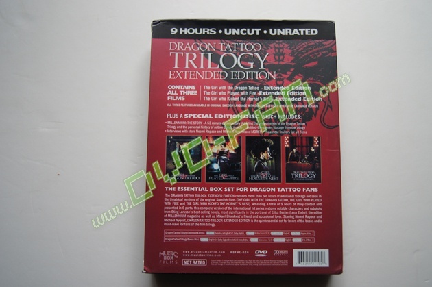 Dragon Tattoo Trilogy Extended Edition 