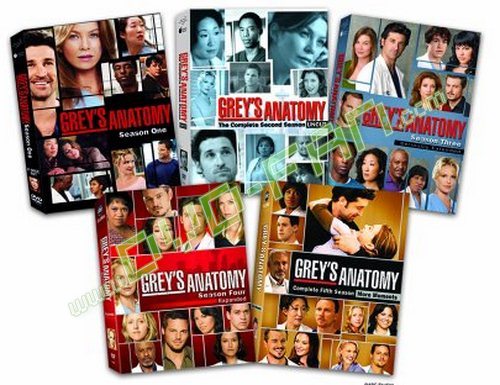 Grey's Anatomy The Complete Series  Season 1-5