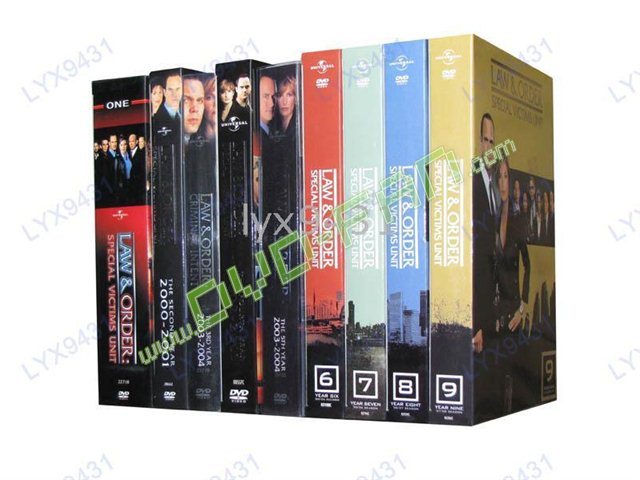 Law and Order complete seasons