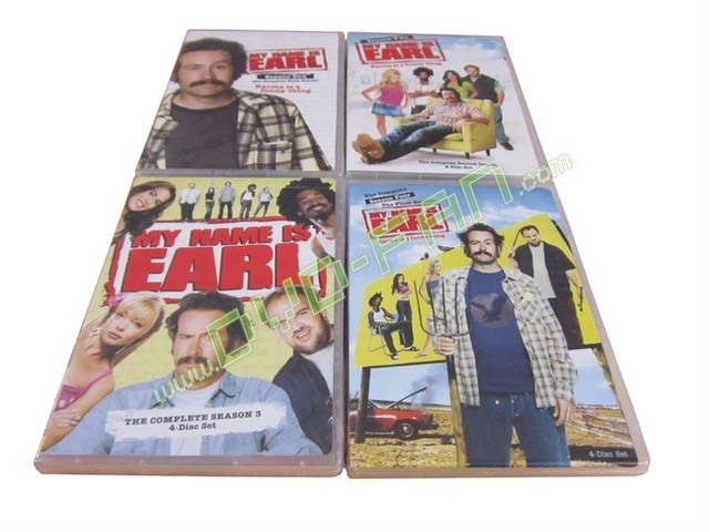 My Name Is Earl Seasons 1-4 dvd wholesale