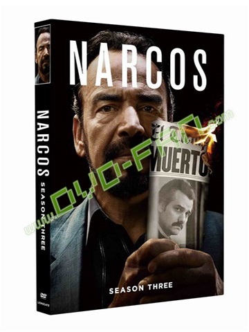 Narcos: Season 3 dvds