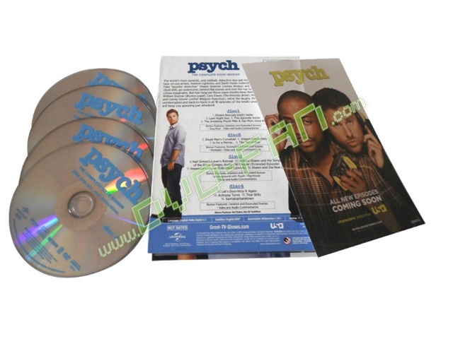 Psych Season Six dvd wholesale