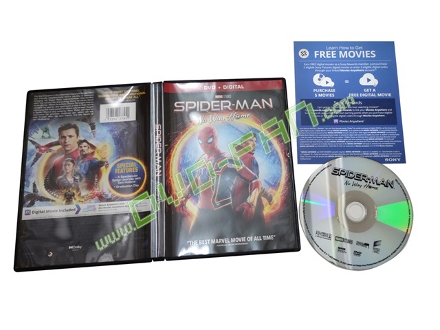 Spider-Man No Way Home DVD