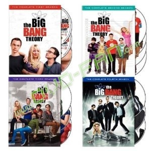 The Big Bang Theory Seasons 1-4