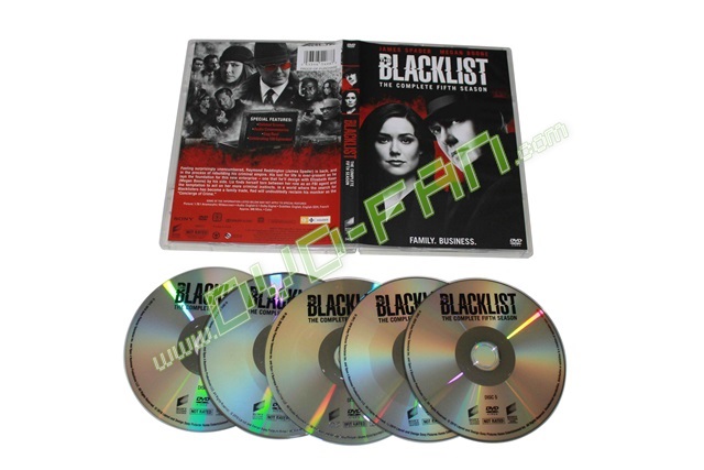 The Blacklist: Season 05 dvds