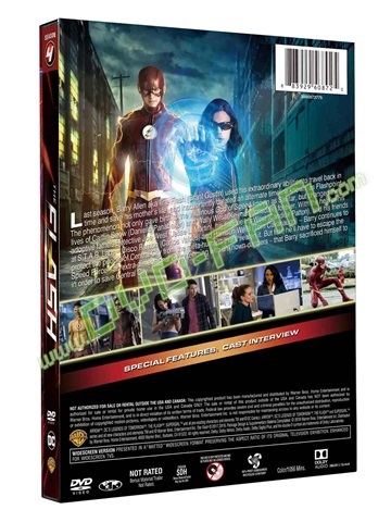 The Flash: The Complete Fourth Season 4 dvds