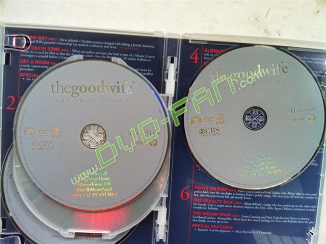 The Good Wife Season 3 dvd wholesale