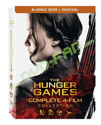 The Hunger Games Complete 4 Film Collection