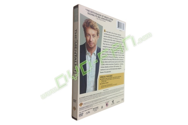 The Mentalist Season 6 dvds wholesale China