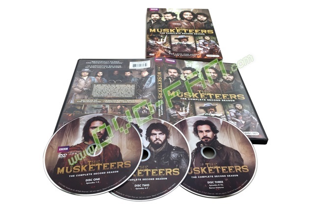 The Musketeers Season 2 dvds wholesale China