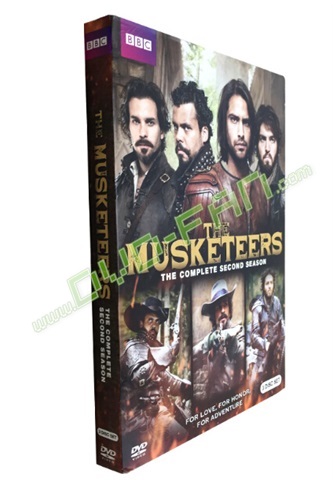 The Musketeers Season 2 dvds wholesale China