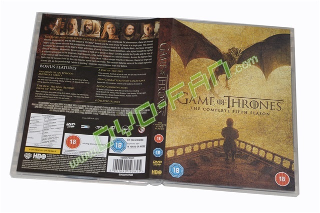  UK Game of Thrones Complete Seasons 1-5