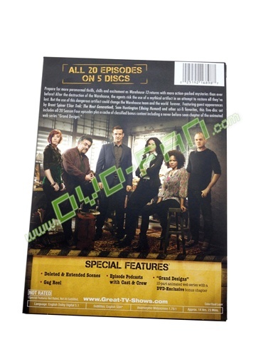 Warehouse 13 season 4 dvd wholesale