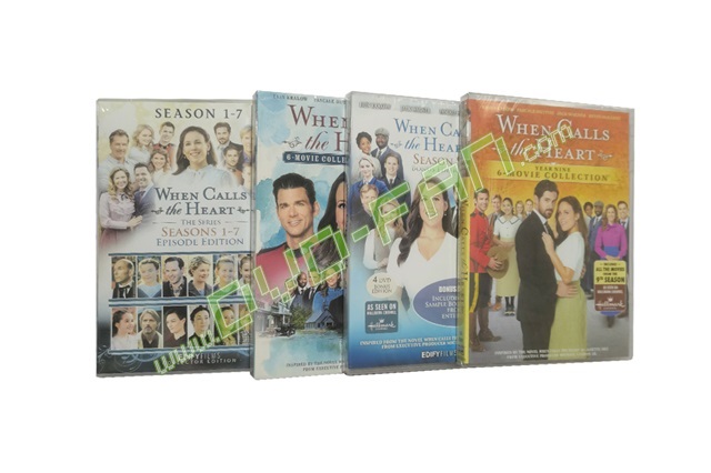 When Calls the Heart Season 1-9 Series  Year Nine 6 Movie Collection 26-Disc DVD