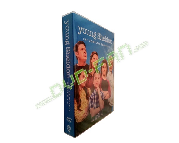 Young Sheldon Seasons 1-4 DVD